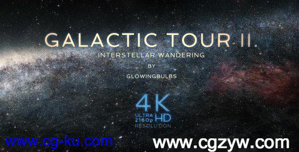 AE模板-震撼银河粒子星云真实空间穿梭4K动画videohive-galactic-tour-ii的图片1