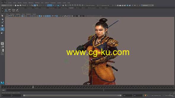 三维游戏人物绑定Maya教程 Character Rigging in Maya for Game Production的图片1