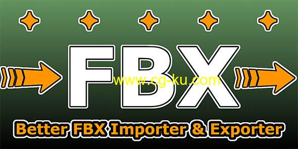 FBX模型导入导出Blender插件 Better FBX Importer & Exporter v4.2.1的图片1