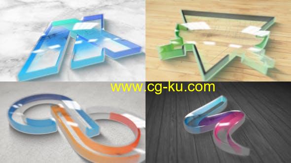 AE模板-有机玻璃塑料质感logo动画 Perspex Plastic Logo Reveal的图片1