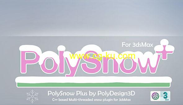 3DS MAX雪覆盖模拟插件 CGTrader – PolySnow V4的图片1