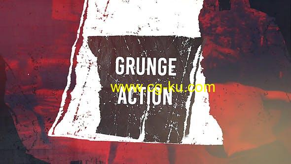 FCPX模板-划痕遮罩城市动态视频宣传片头 Urban Grunge Opener的图片1