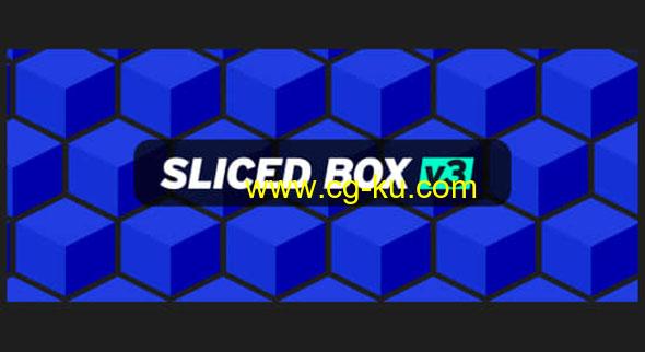 三维方块盒子生成AE脚本 Sliced Box v3.20的图片1