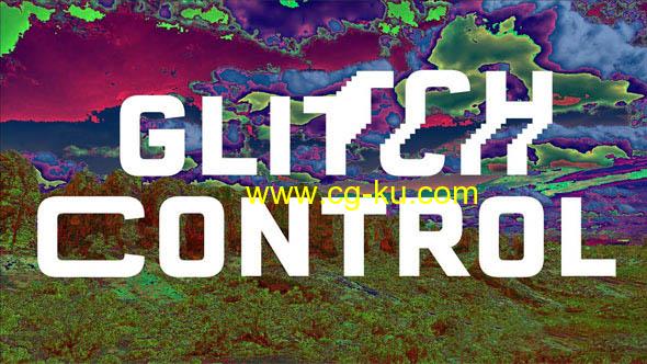 视频像素拉伸色彩分离撕裂AE PR插件 Glitch Control v1.0.1+使用教程的图片1