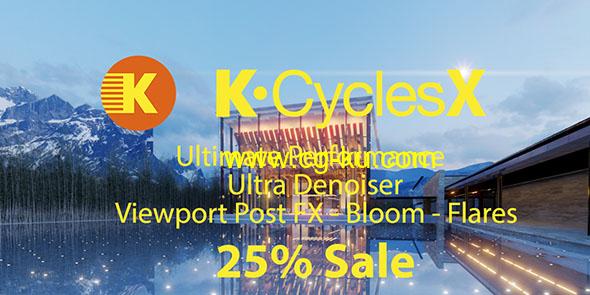 Blender GPU渲染器 K-Cycles For Blender 2.92-2.93 Win RTX版本的图片1