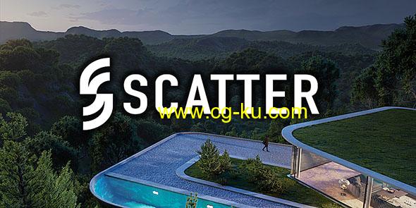 Blender三维草地植被分布散射插件 Market Scatter 4.1的图片1