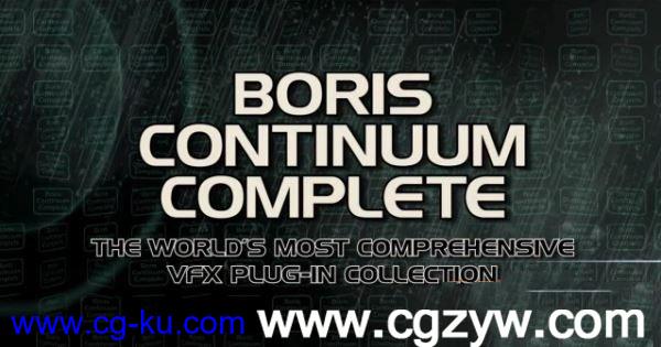 AE插件套装Boris FX Boris Continuum Complete 9 (BCC9) AE v9.0.5 Win CS5-CC 2015的图片1