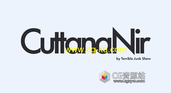 AE脚本文字手写书写动画 CuttanaNir V1.1 + 使用教程的图片1