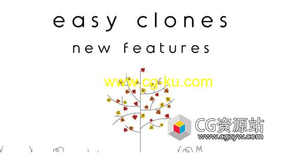 AE图层复制克隆脚本 Easy Clones V1.1 + 使用教程的图片1