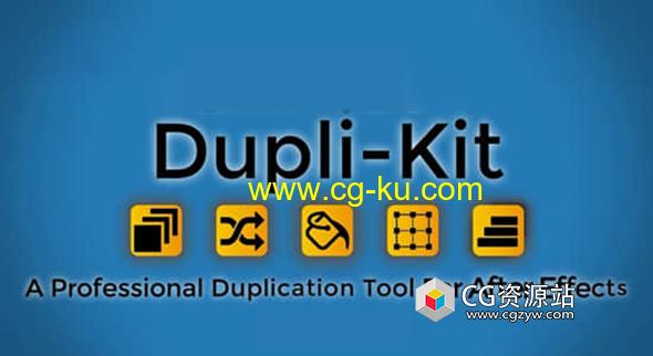 AE图层排列管理脚本 Dupli-Kit v1.1 + 使用教程的图片1