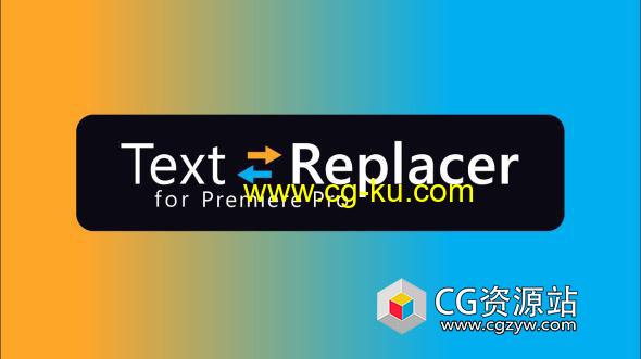 从Mogrt模板中导入导出文本PR插件 Text Replacer for Premiere Pro V1.0.1 + 使用教程的图片1