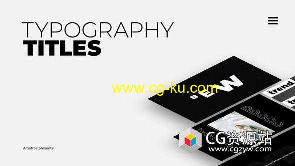 FCPX插件-4K文字标题排版字幕动画预设 Typography Titles的图片1