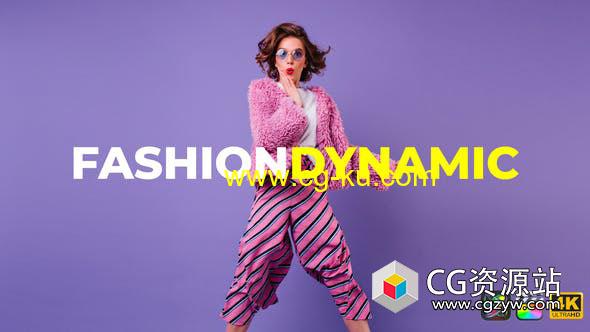 FCPX插件-时尚动态文字图片快闪片头 Fashion Dynamic的图片1