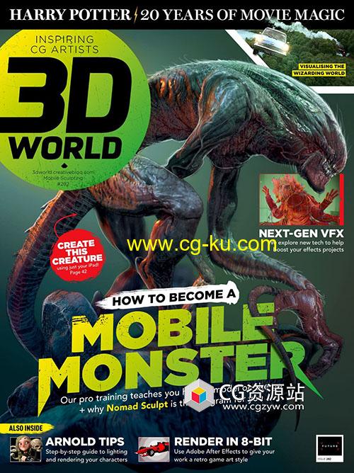 3D世界艺术杂志2022年全月刊PDF格式 3D World 282期 2月份的图片1