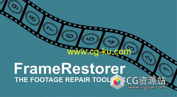 丢帧去闪烁清理修复工具AE脚本 pt FrameRestorer V2.0 + 使用教程的图片1