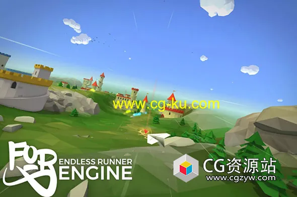 Unity跑步赛车游戏引擎 Forever – Endless Runner Engine v1.14的图片1