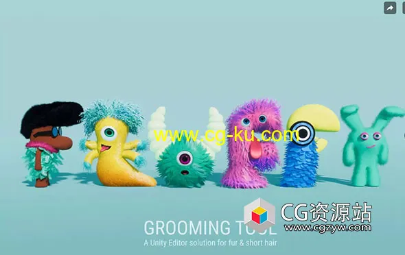 Unity毛发修饰工具 Fluffy Grooming Tool 1.1.3的图片1