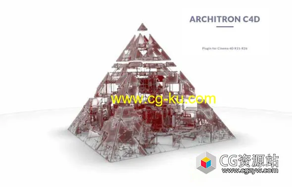 C4D曲线建筑建模插件 WTools3D Architron 2022.001 Win+使用教程的图片1