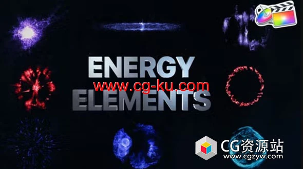 FCPX插件-VFX爆炸能量元素 VFX Energy Elements And Explosions的图片1