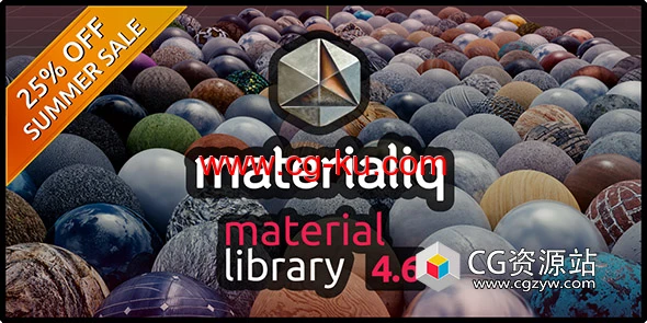 Blender材质库合集包 Material Library Materialiq 4.6.2的图片1