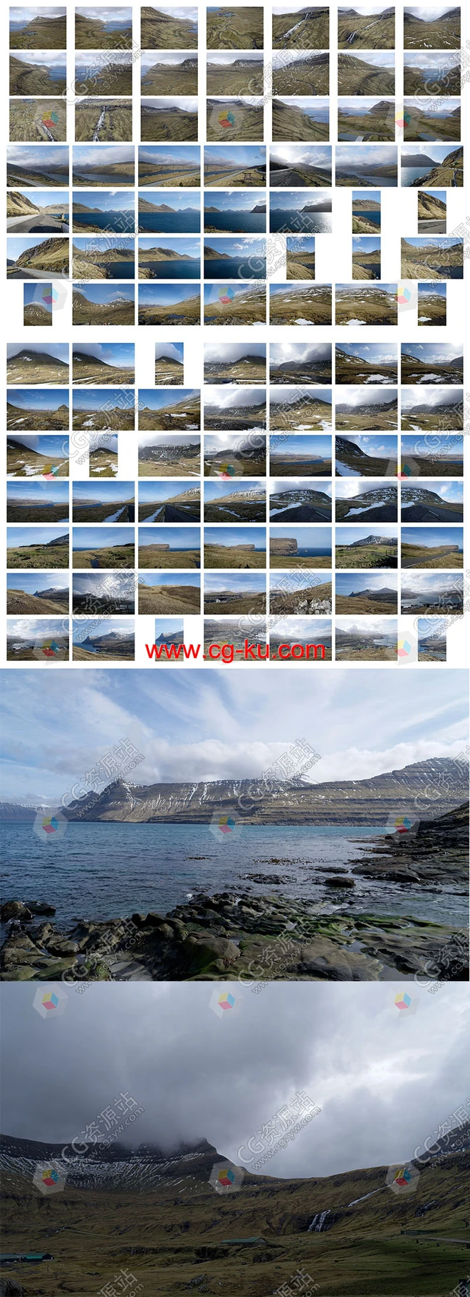 432张岛屿崎岖山峰道路景观高清参考图片的图片2