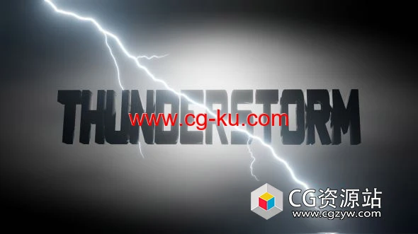 Blender下雨闪电打雷模拟插件 Thunderstorm V1.2的图片1