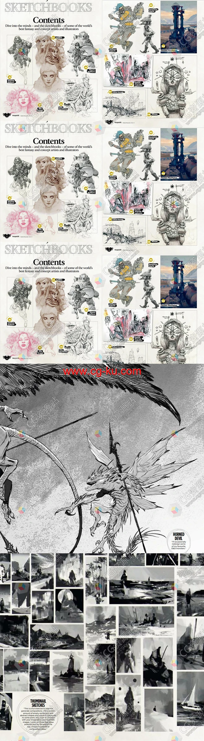 ImagineFX手绘素描杂志2022年刊PDF第4季的图片2