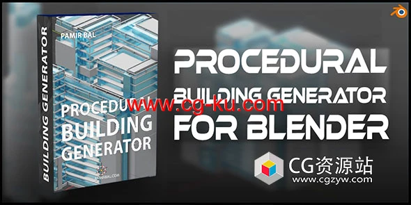 Blender程序化建筑楼房生成插件 Procedural Building Generator V1.3的图片1