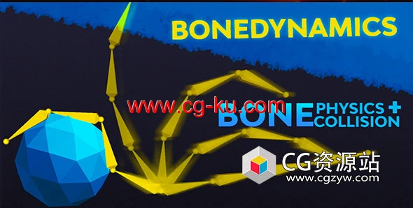 Blender骨骼物理碰撞插件 Bonedynamics Pro V1.3.5的图片1