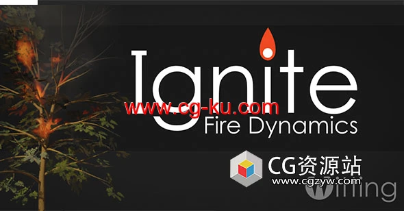 Blender火焰物理模拟特效插件 Ignite – Fire Dynamics V1.00 + 使用教程的图片1