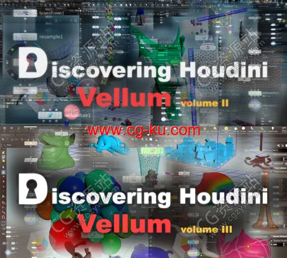 Houdini柔体布料Vellum节点系统介绍教程V2+V3的图片1