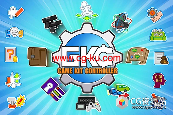 Unity完整游戏引擎控制器 Game Kit Controller V3.6的图片1