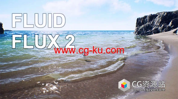 UE5浅水模拟强大水系统 FluidFlux V2.0.2的图片1