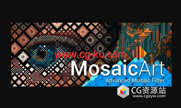 高级动态平铺马赛克视觉特效AE插件 MosaicArt v1.1.0 Win的图片1