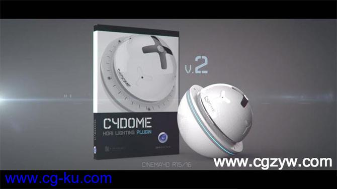 C4D HDRI灯光插件预设 Renderking C4Dome v2.0  R13-R16的图片1