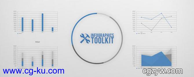 AE脚本-信息数据图表动画生成脚本 Aescripts Infographics Toolkit v1.03 + 使用教程的图片1