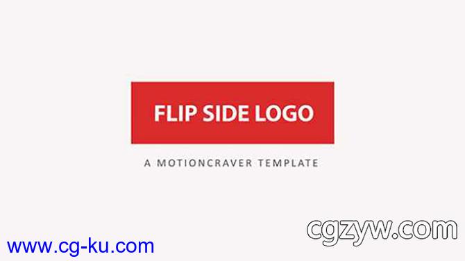 AE模板-现代企业标志翻转风格折叠Logo展示 Flip Side Logo Reveal的图片1