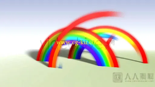 彩虹logo板式 AE片头模板  Videohive - rainbow reveal - 110768的图片1