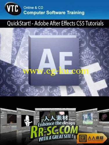 VTC出品 - AfterEffect CS5最新教程  VTC: Adobe After Effects的图片1