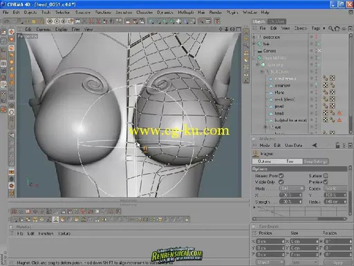 C4D角色建模教程（艺术家Lino Masciulli）Cinema 4D: Character Modelling Tutorial的图片2