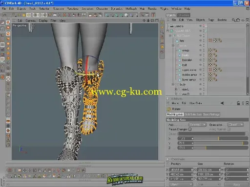 C4D角色建模教程（艺术家Lino Masciulli）Cinema 4D: Character Modelling Tutorial的图片3