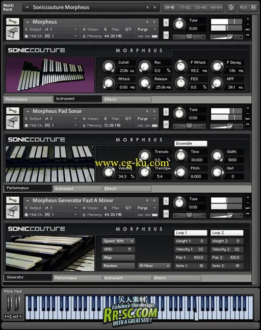 《SonicCouture公司Morpheus音色库》（SonicCouture Morpheus EXS24 KONTAKT DVDR）的图片3