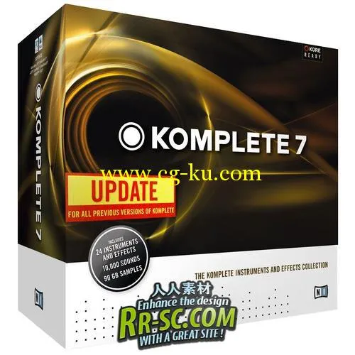 《音色盘软音源》（Native Instruments Komplete 7 VSTi/RTAS/AU - DYNAMiCS + upd的图片1