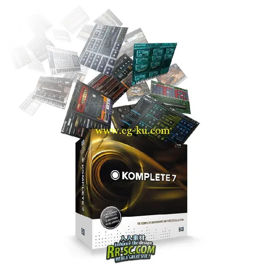 《音色盘软音源》（Native Instruments Komplete 7 VSTi/RTAS/AU - DYNAMiCS + upd的图片2