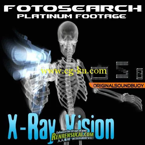 《形意骨架 视频素材》(Fotosearch Platinum Footage – X-Ray Vision)[网盘]的图片2