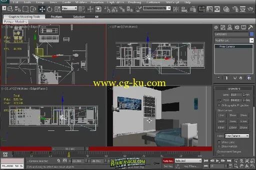 《3dsMax建筑可视化教程第三辑》3d-palace Architectural Visualization in 3ds Max Volume 3的图片1