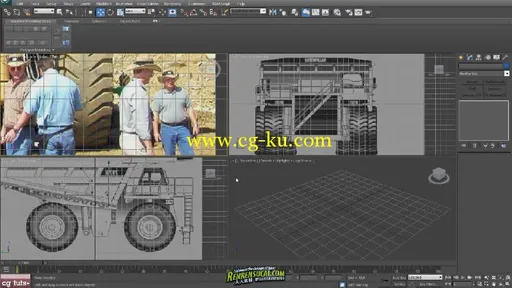 《3dsmax建筑运输卡车建模教程》Cg tuts+ Building The Caterpillar 797 In 3D Studio Max的图片2