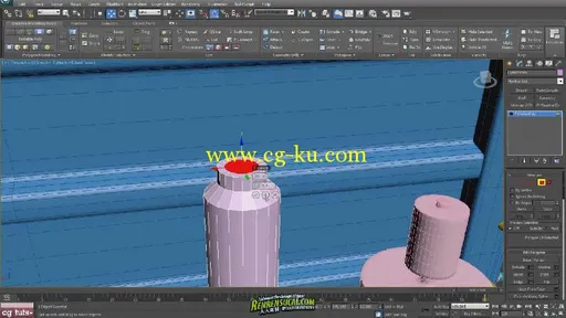 《3dsmax建筑运输卡车建模教程》Cg tuts+ Building The Caterpillar 797 In 3D Studio Max的图片3