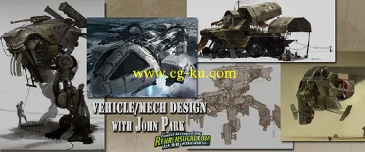 《游戏电影机器人与机械设施概念设计教程》CGMW Vehicle/Mech Design的图片1