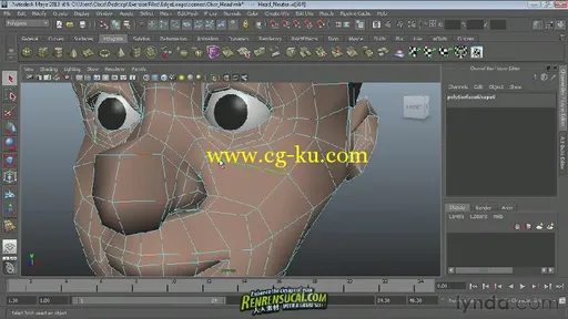 《Maya2013基础要点系列多边形建模技术教程》Lynda.com Maya Essentials 2 Polygonal Modeling Techniqu的图片2